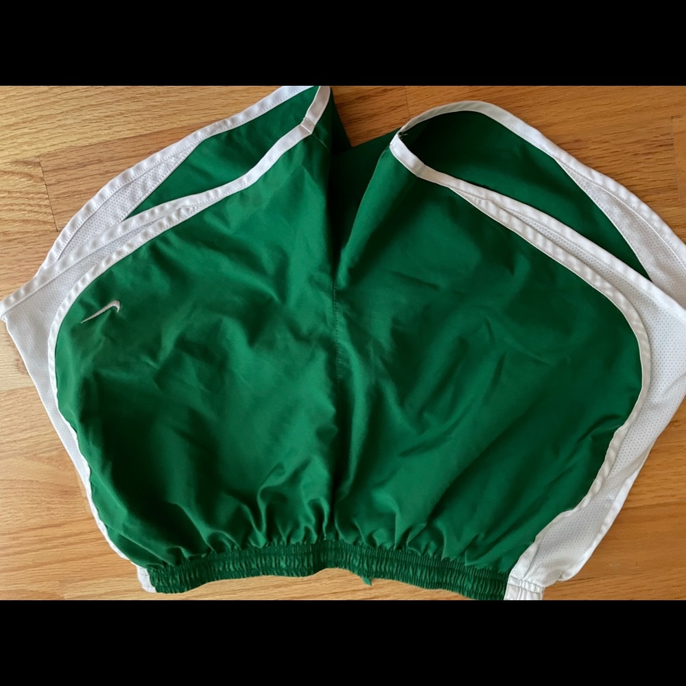 Nike green shorts